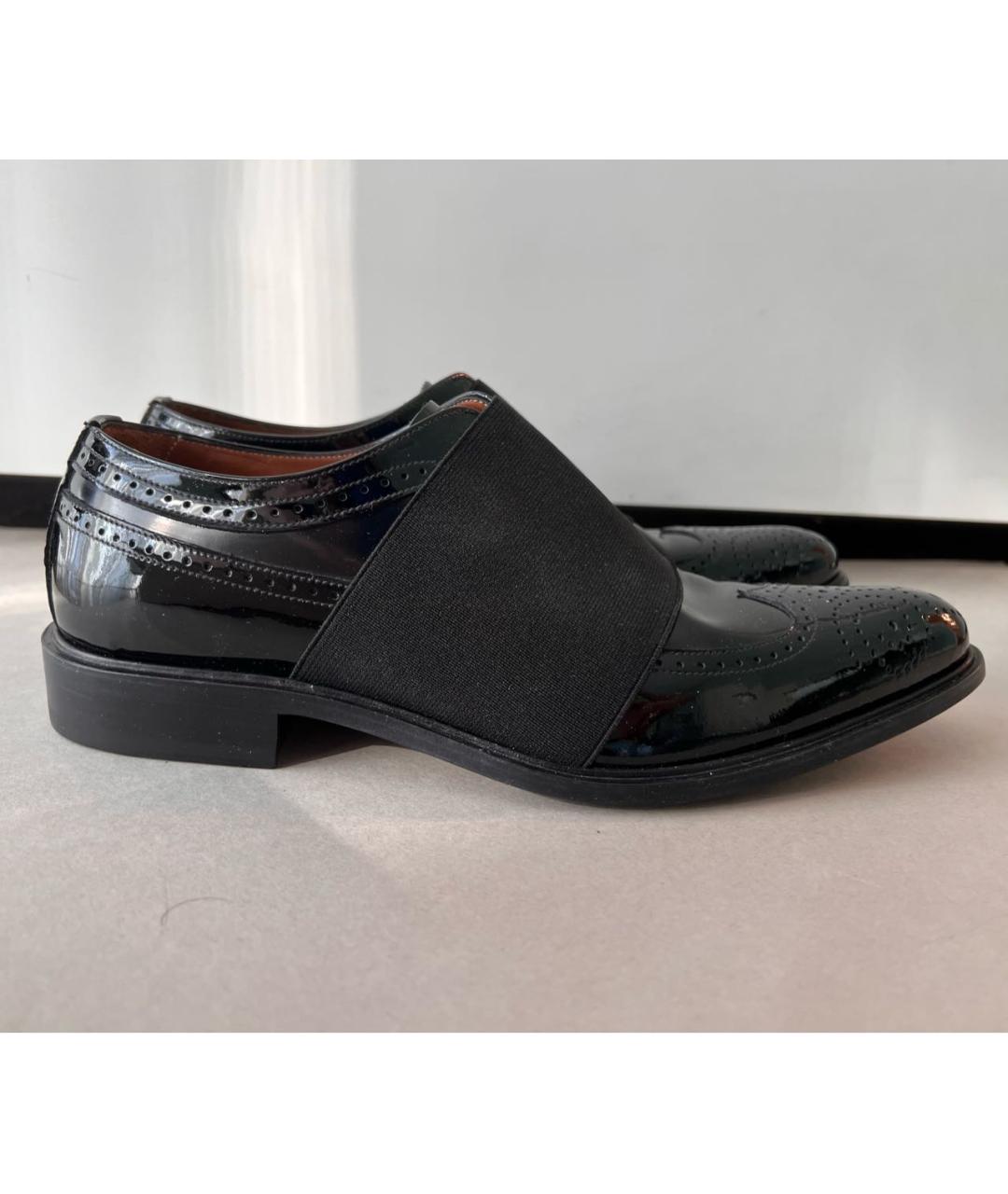 GIVENCHY Черные туфли из лакированной кожи, фото 6