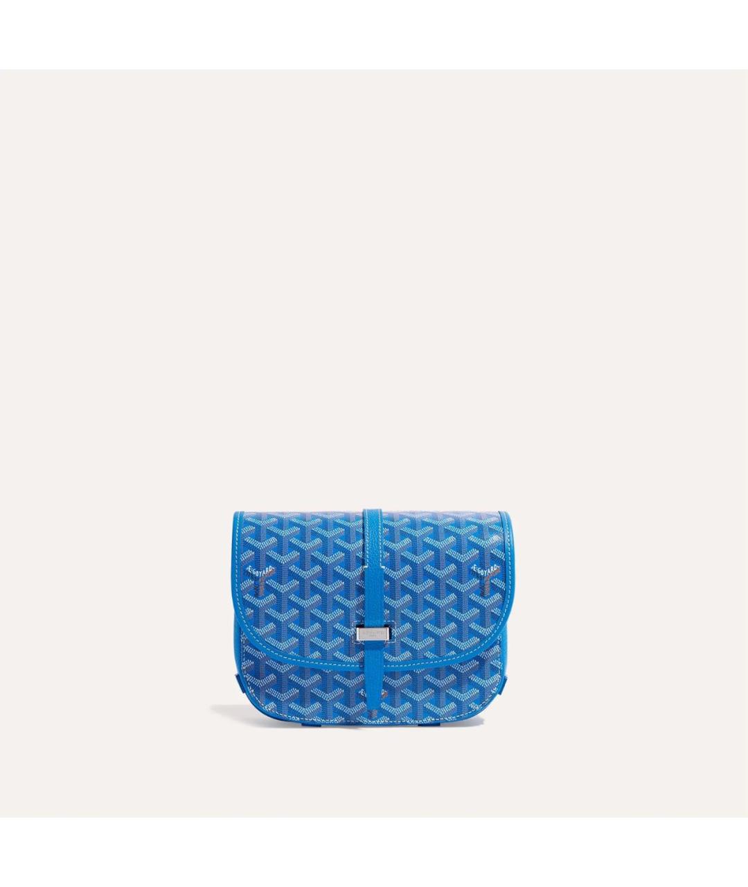 GOYARD Голубая сумка на плечо, фото 5