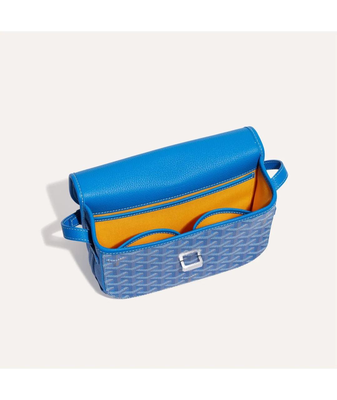 GOYARD Голубая сумка на плечо, фото 4