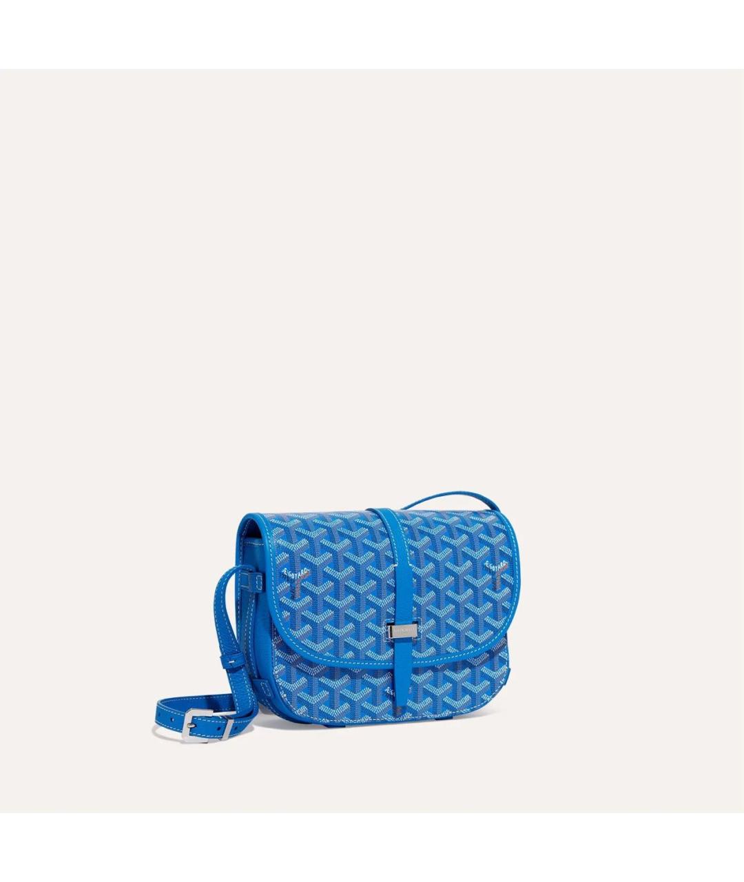 GOYARD Голубая сумка на плечо, фото 2