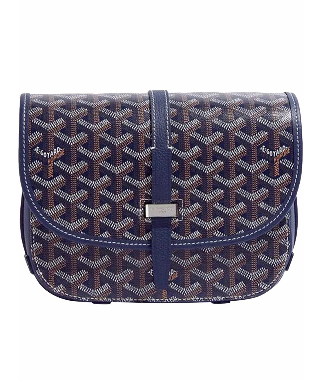 GOYARD Темно-синяя сумка на плечо, фото 1