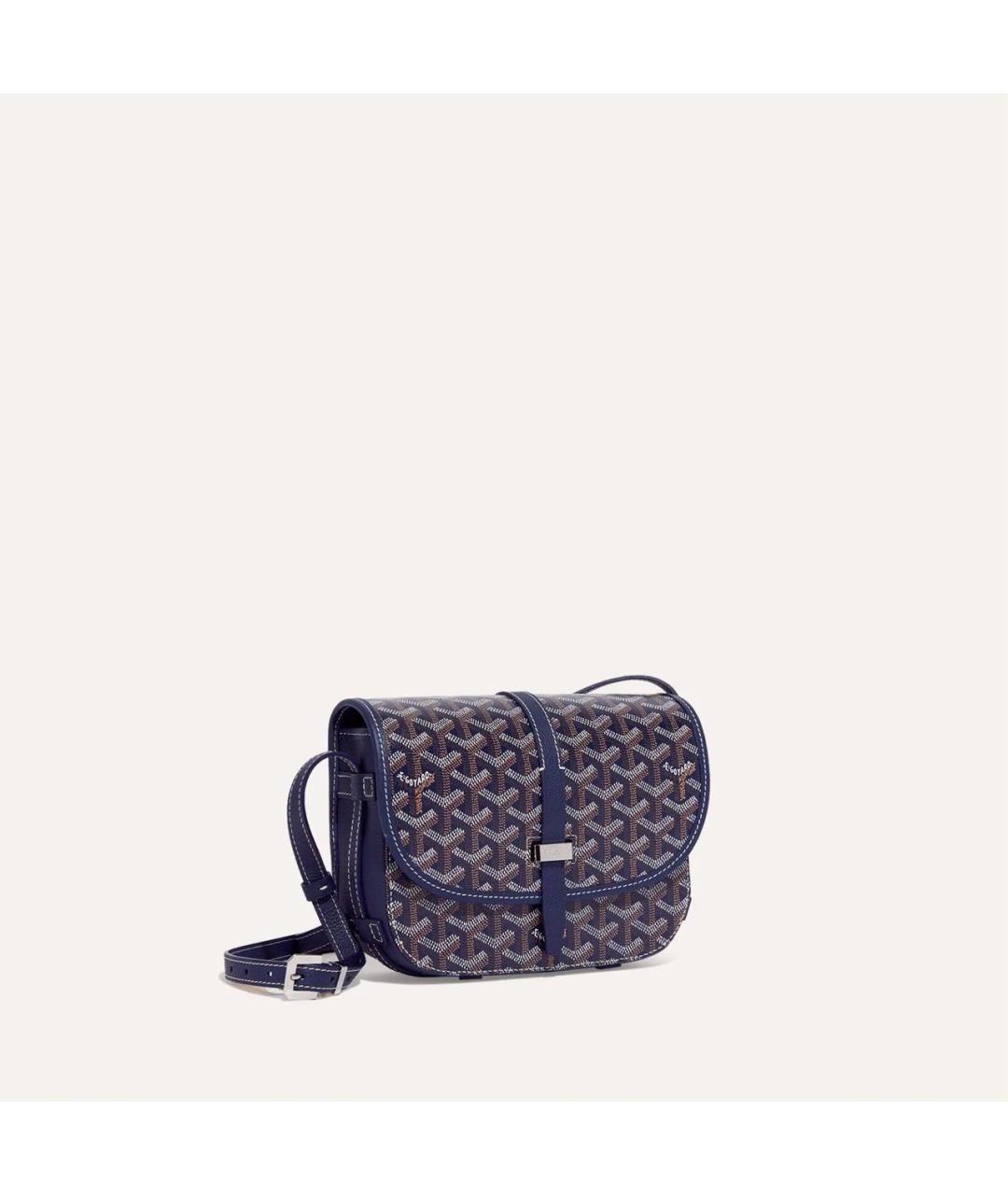 GOYARD Темно-синяя сумка на плечо, фото 2