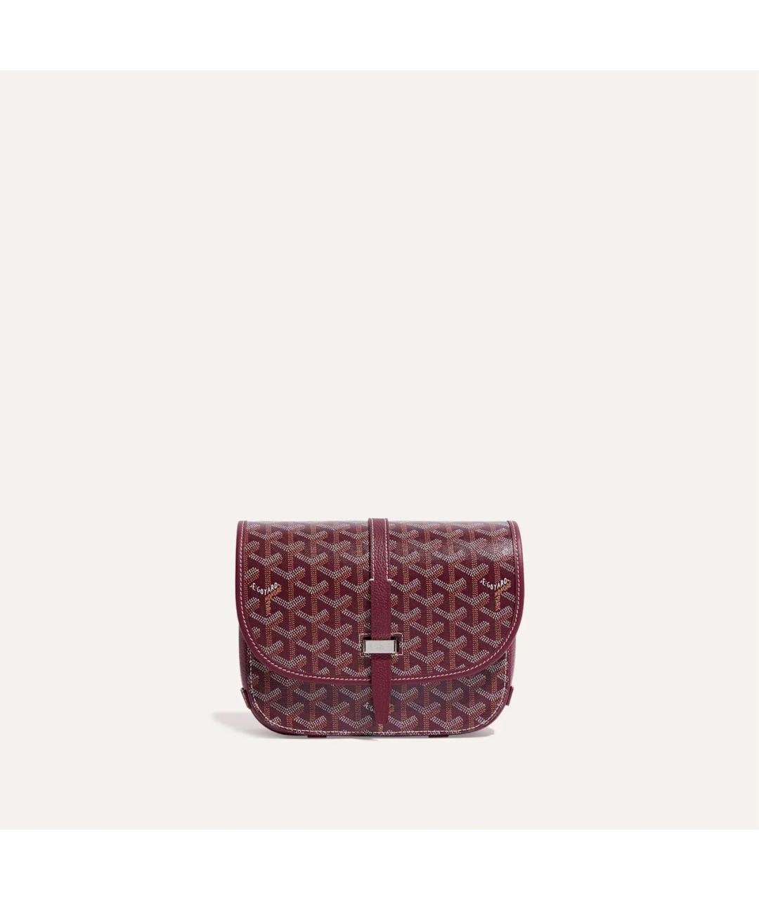 GOYARD Бордовая сумка на плечо, фото 5