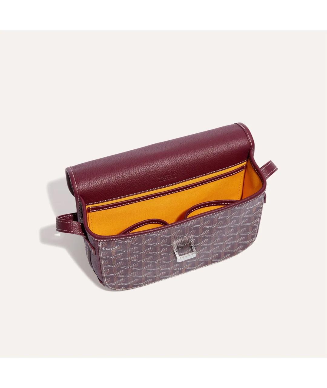 GOYARD Бордовая сумка на плечо, фото 4