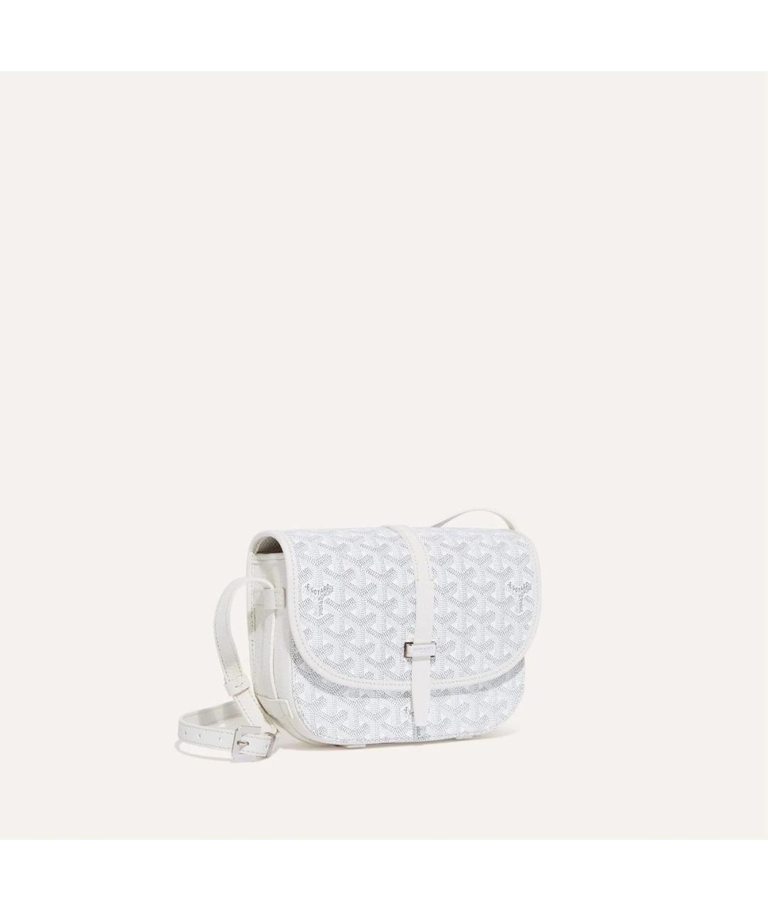 GOYARD Белая сумка на плечо, фото 5