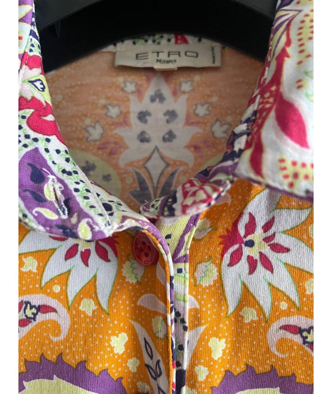 ETRO Мульти хлопковая футболка, фото 3