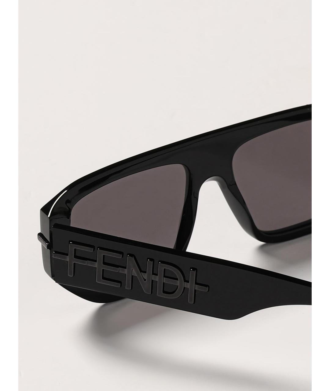 FENDI Черные солнцезащитные очки, фото 5