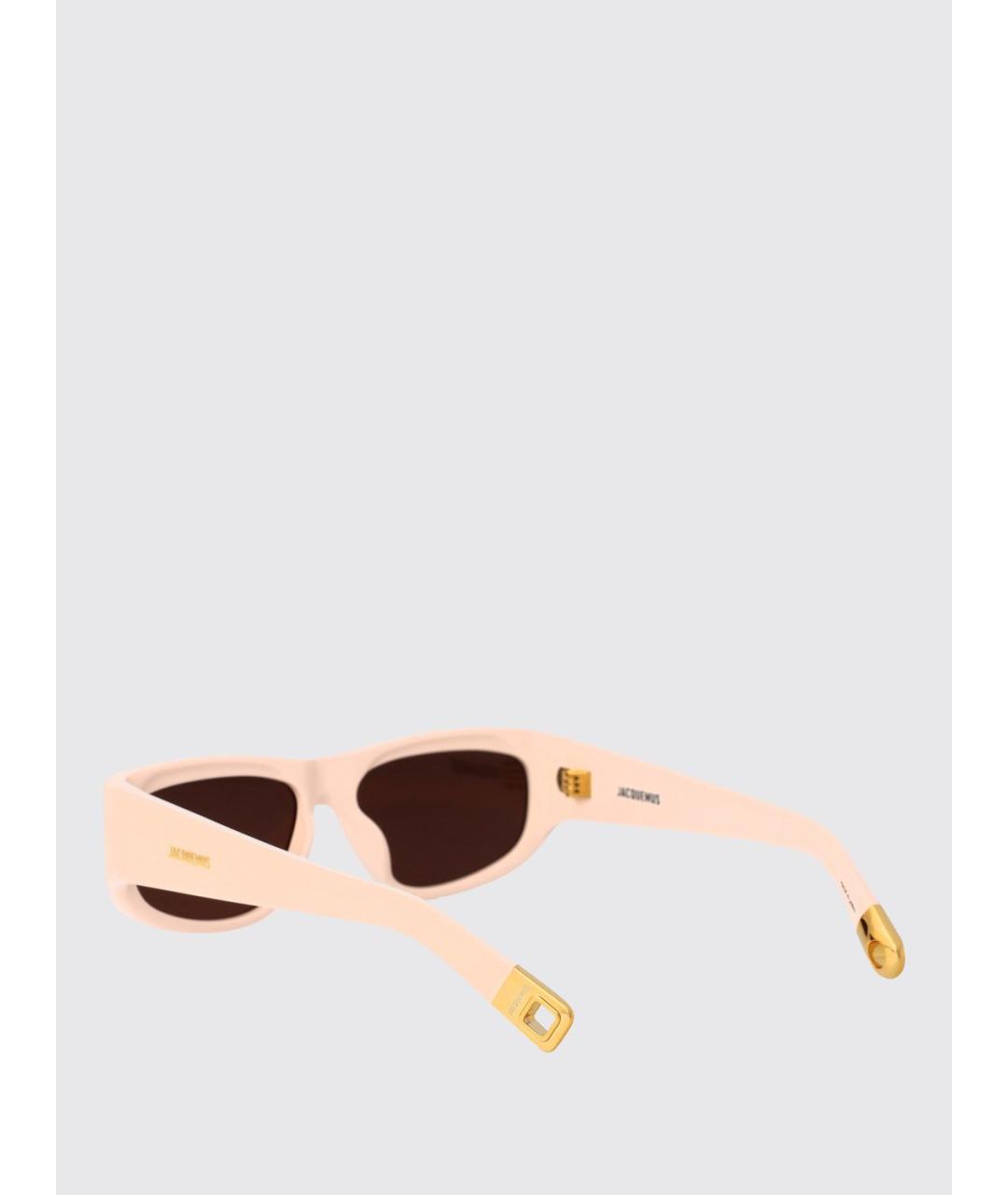 JACQUEMUS Розовые солнцезащитные очки, фото 3