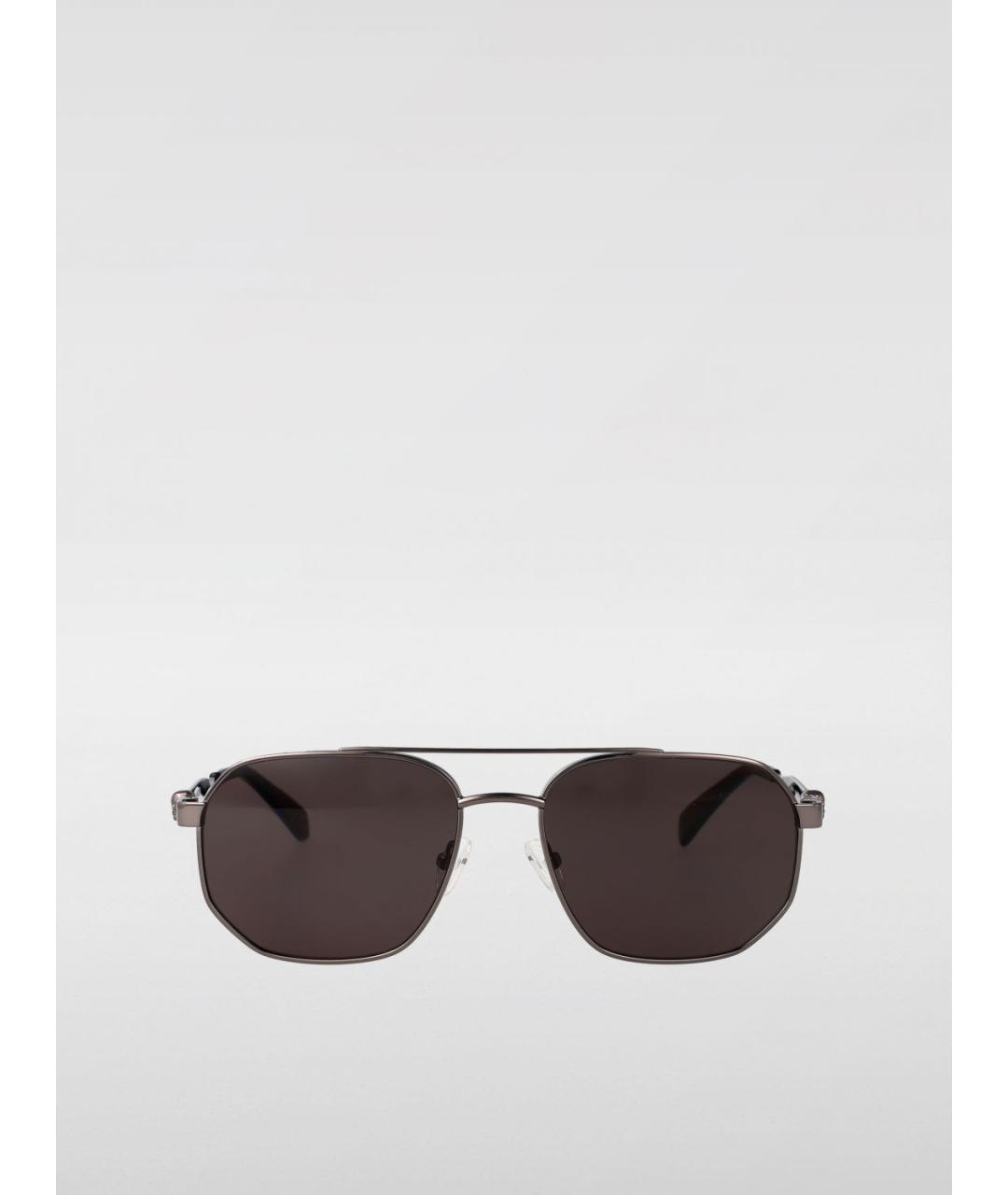 ALEXANDER MCQUEEN Серые солнцезащитные очки, фото 2