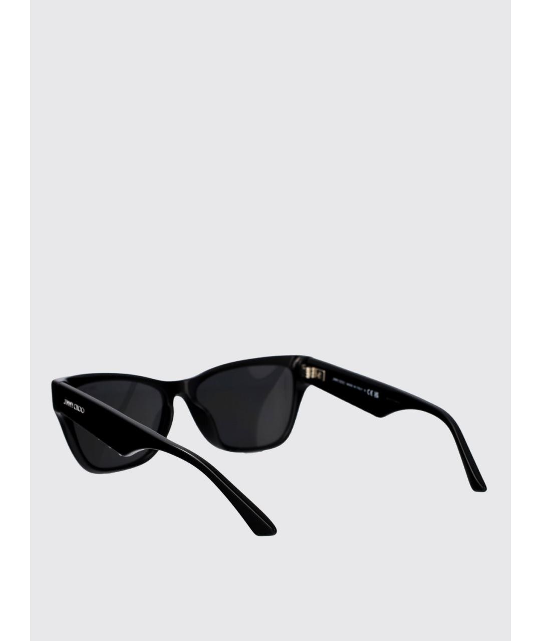JIMMY CHOO Черные солнцезащитные очки, фото 4