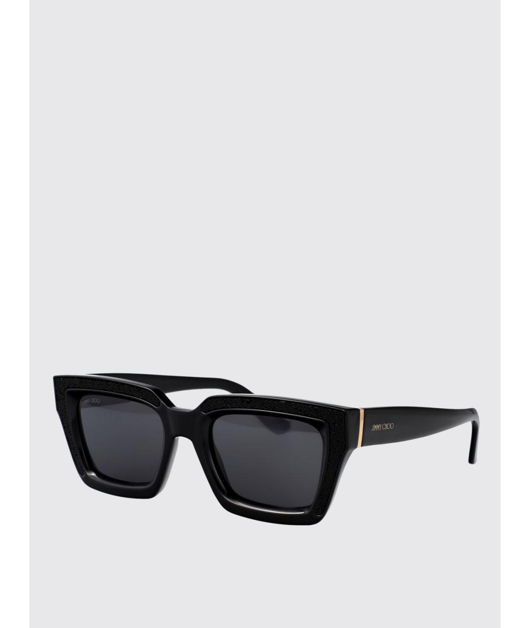 JIMMY CHOO Черные солнцезащитные очки, фото 5