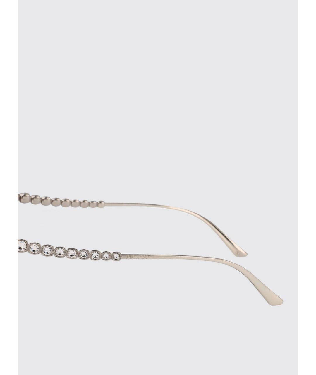 JIMMY CHOO Серебряные солнцезащитные очки, фото 3