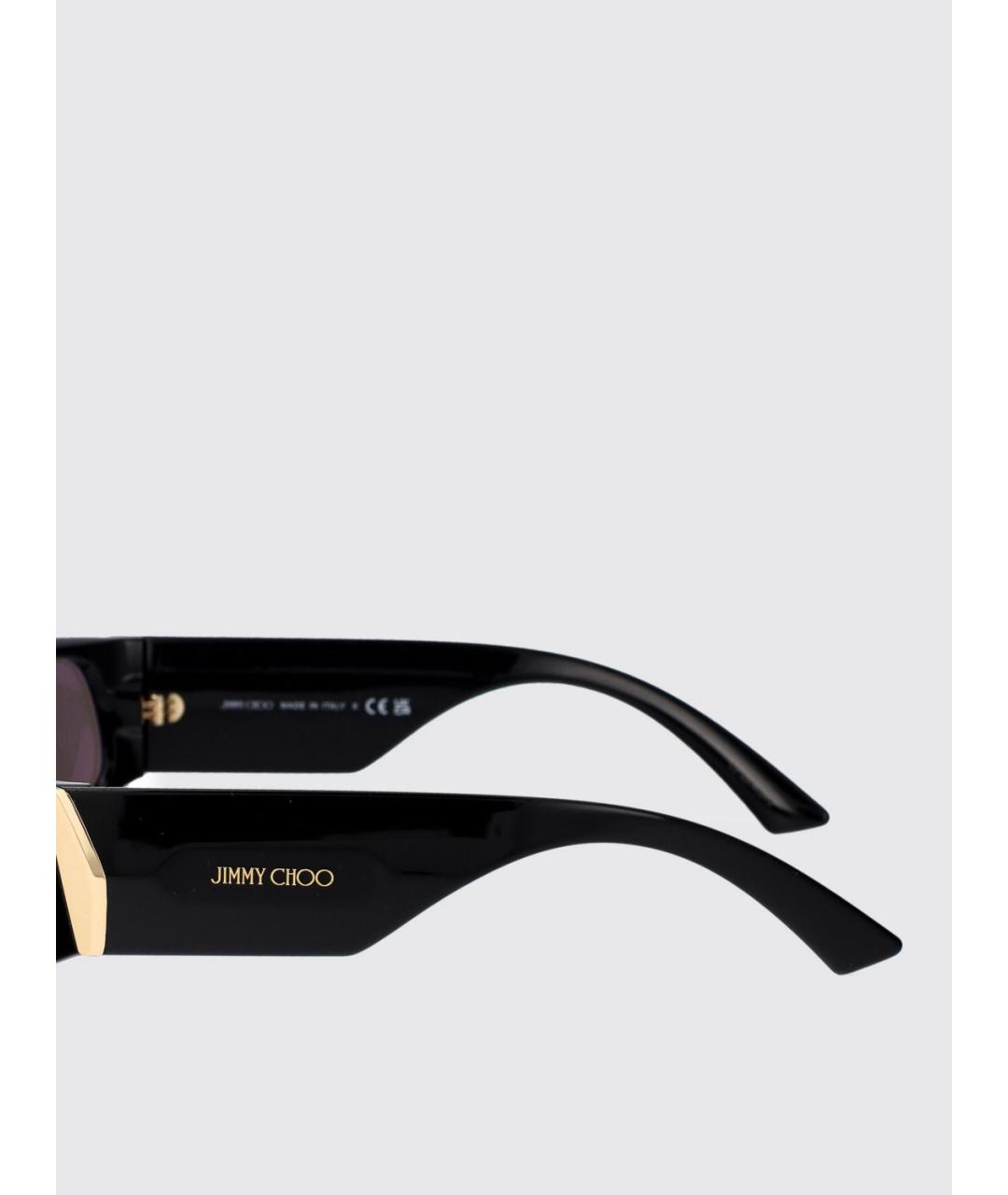 JIMMY CHOO Черные солнцезащитные очки, фото 3