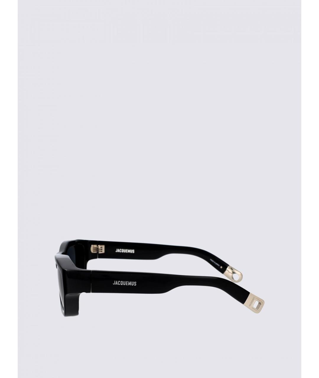 JACQUEMUS Черные солнцезащитные очки, фото 4