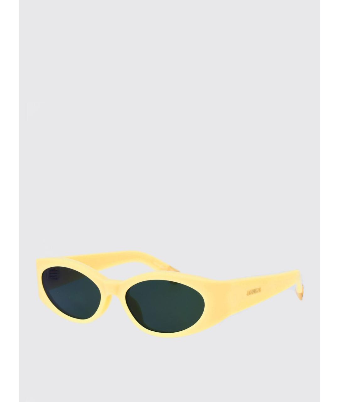 JACQUEMUS Желтые солнцезащитные очки, фото 5