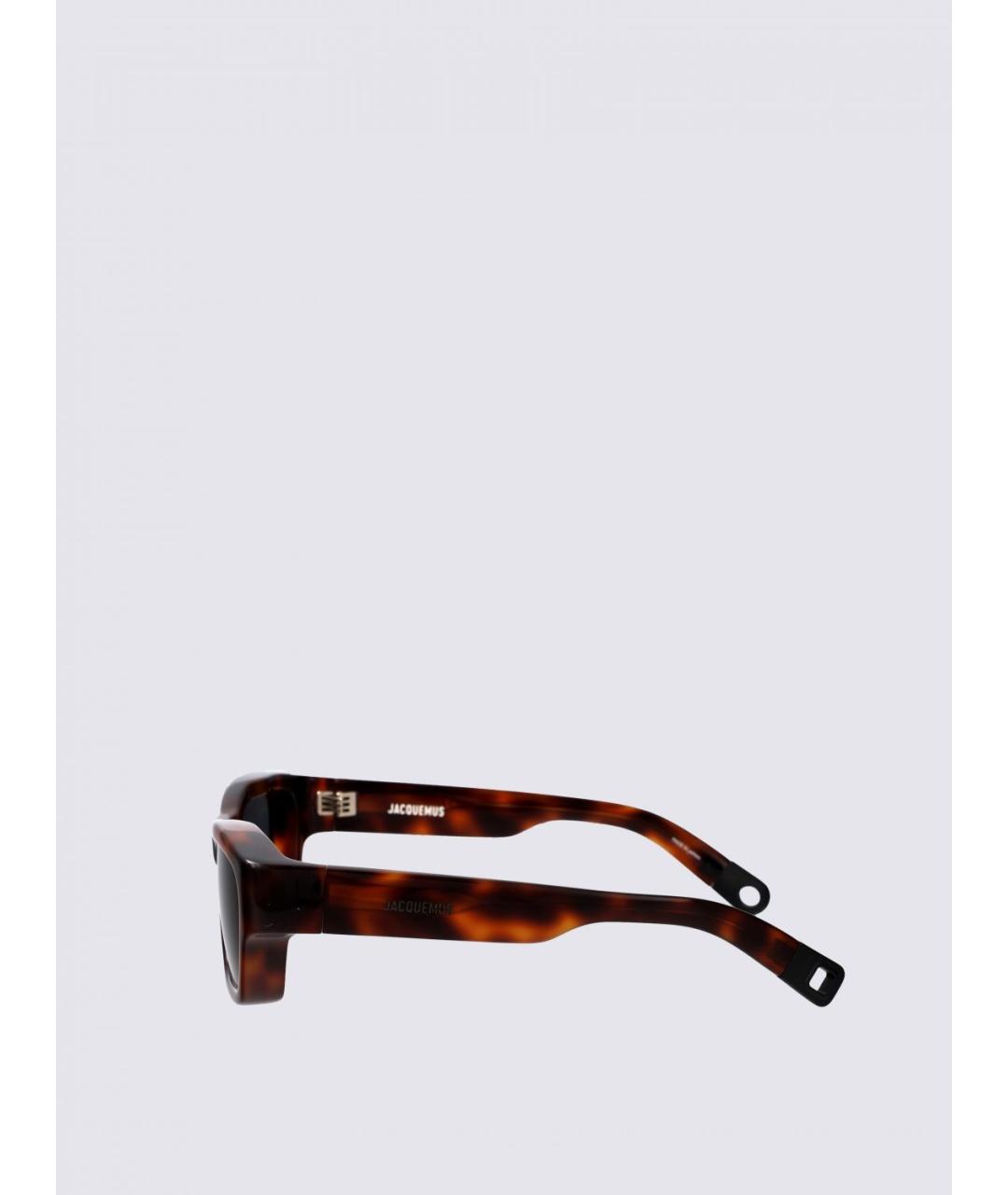 JACQUEMUS Коричневые солнцезащитные очки, фото 4