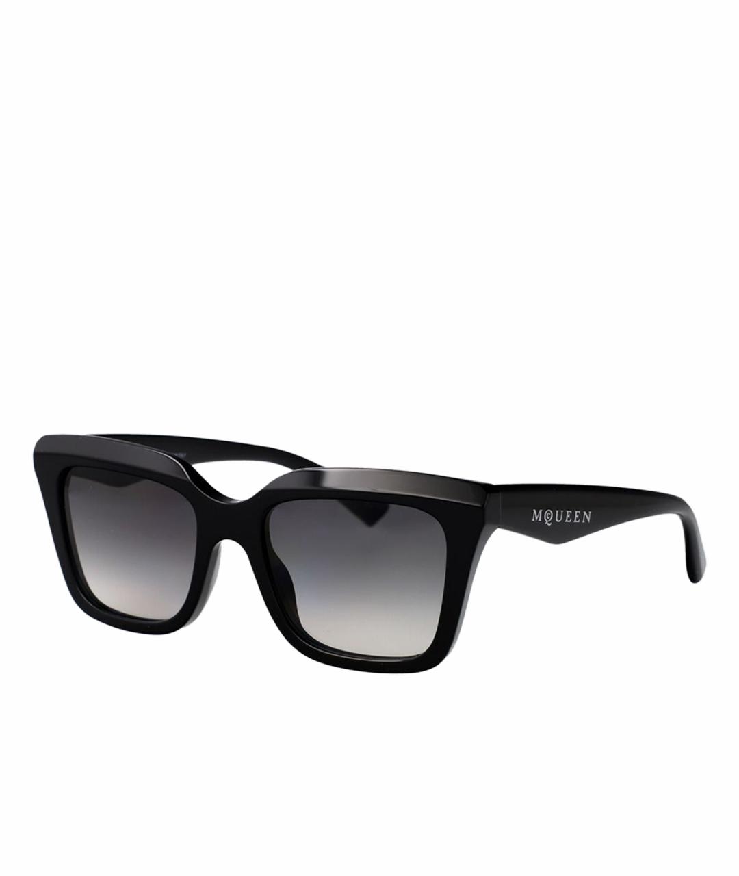 ALEXANDER MCQUEEN Черные солнцезащитные очки, фото 1
