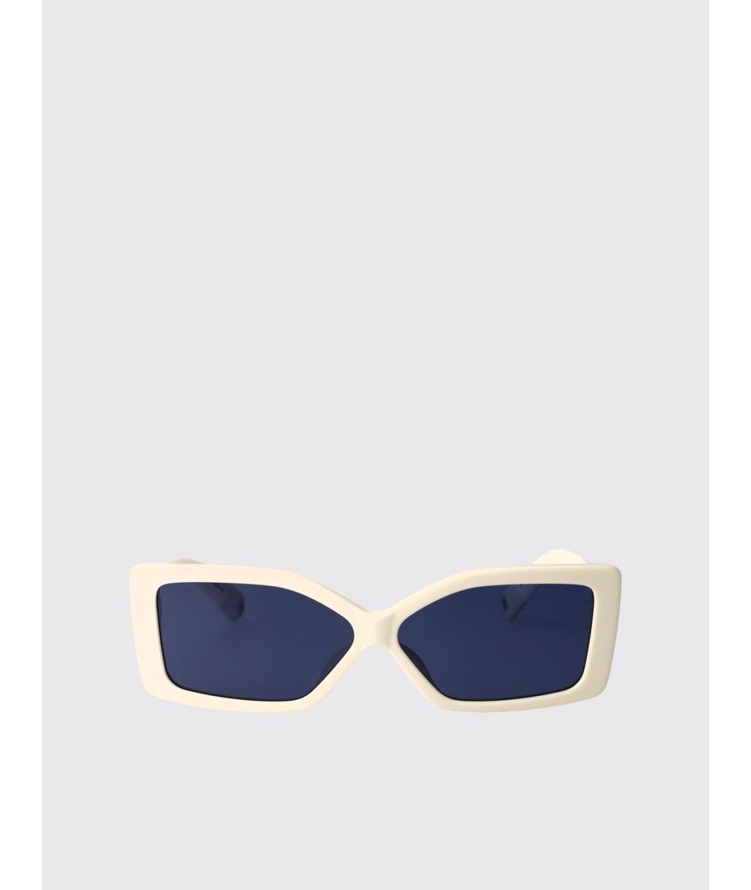 JACQUEMUS Белые солнцезащитные очки, фото 2