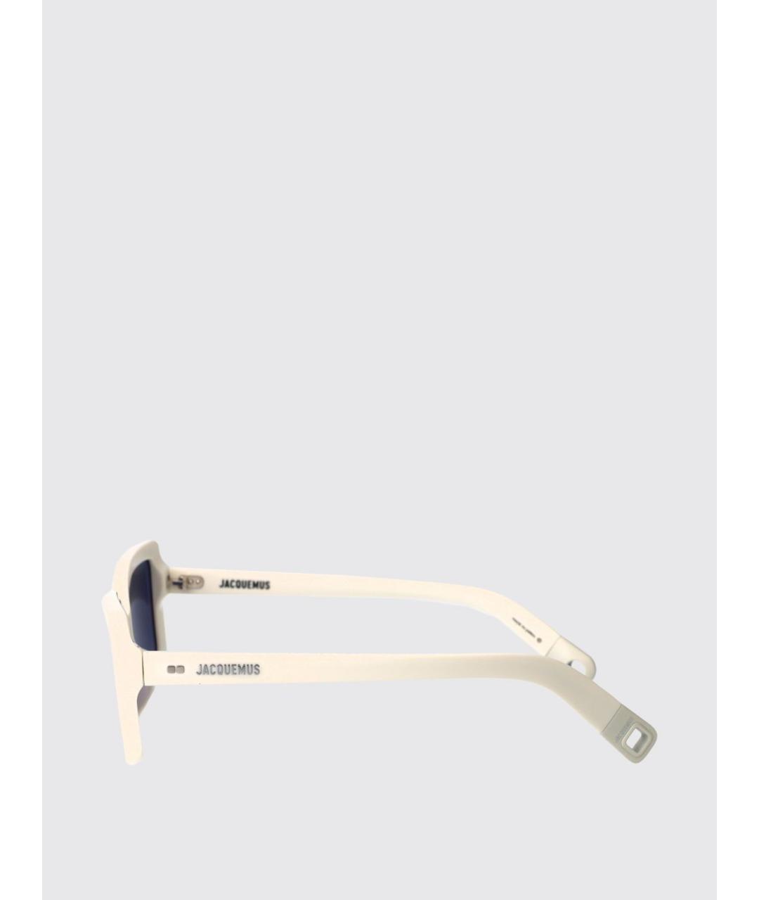 JACQUEMUS Белые солнцезащитные очки, фото 4