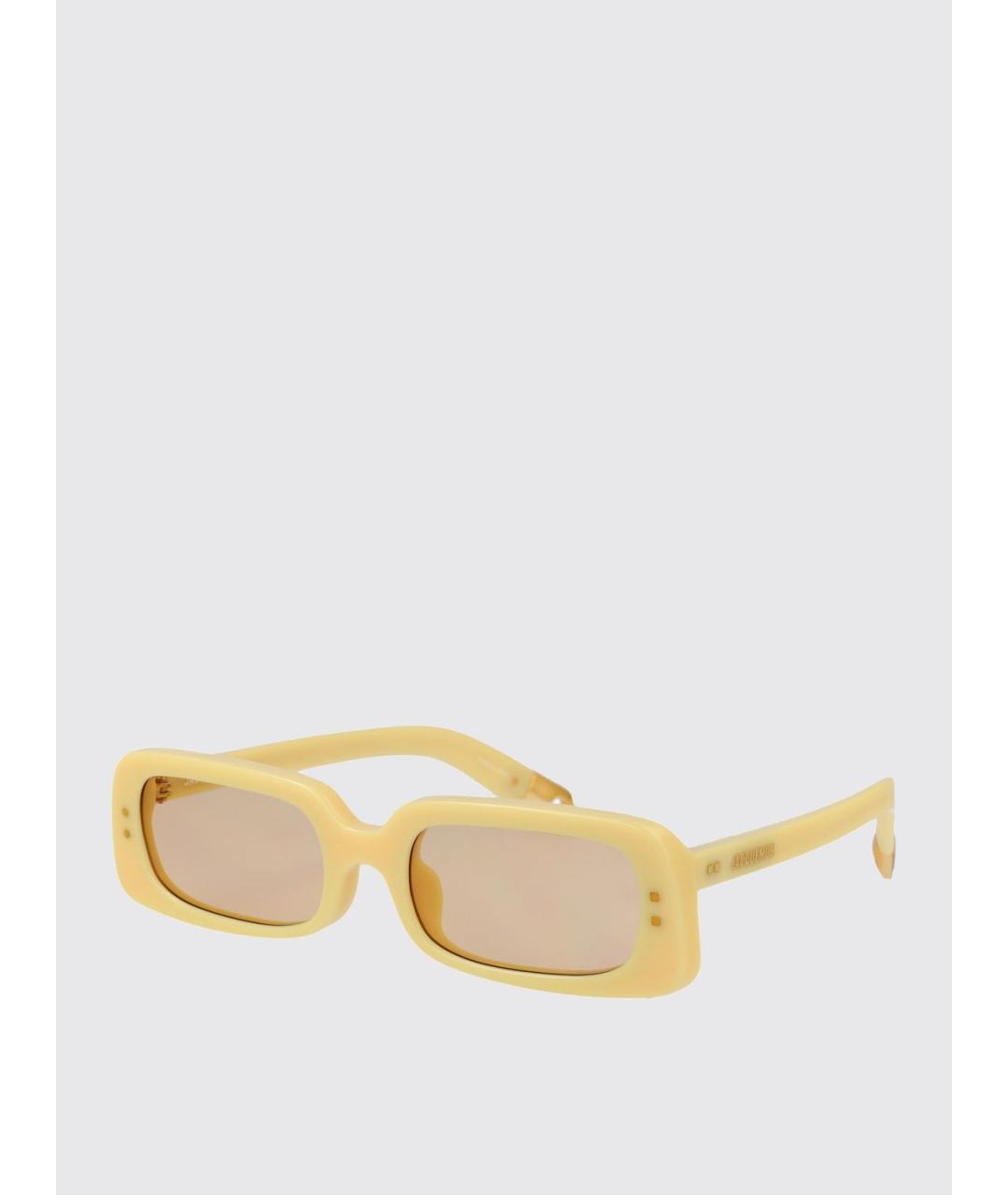 JACQUEMUS Желтые солнцезащитные очки, фото 5