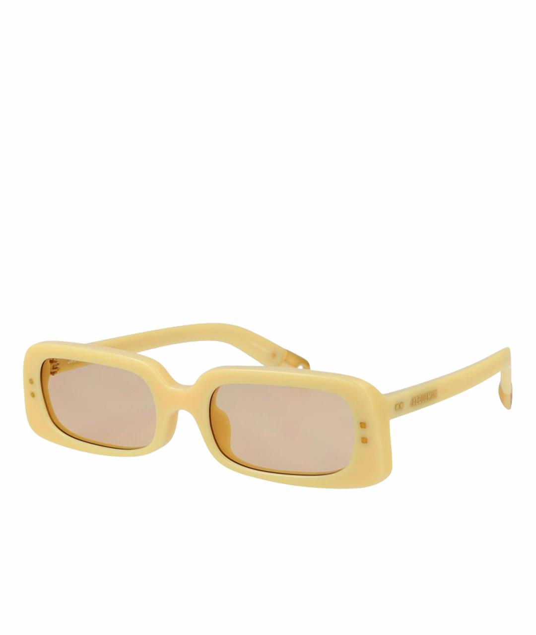 JACQUEMUS Желтые солнцезащитные очки, фото 1