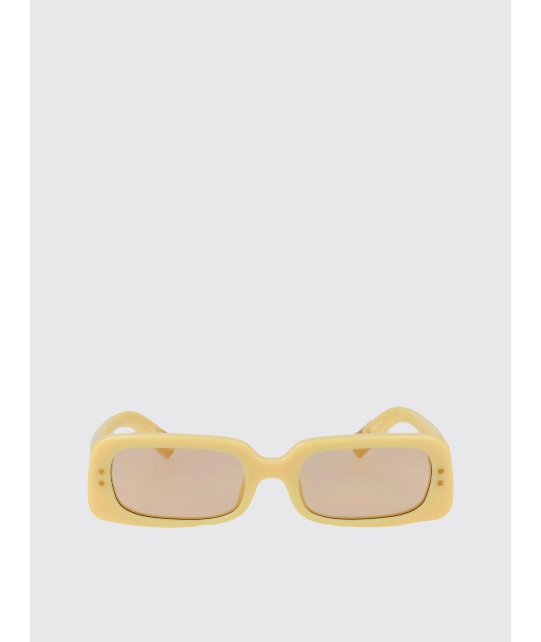 JACQUEMUS Желтые солнцезащитные очки, фото 2