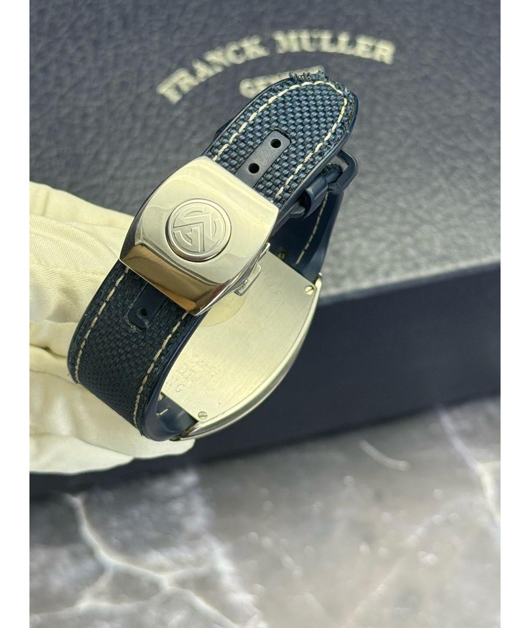 FRANCK MULLER Синие часы, фото 8