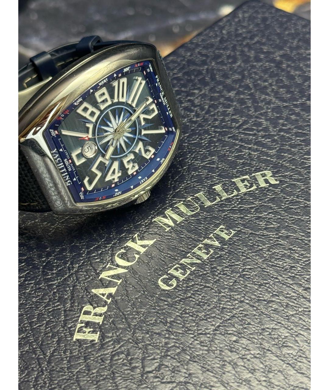 FRANCK MULLER Синие часы, фото 5