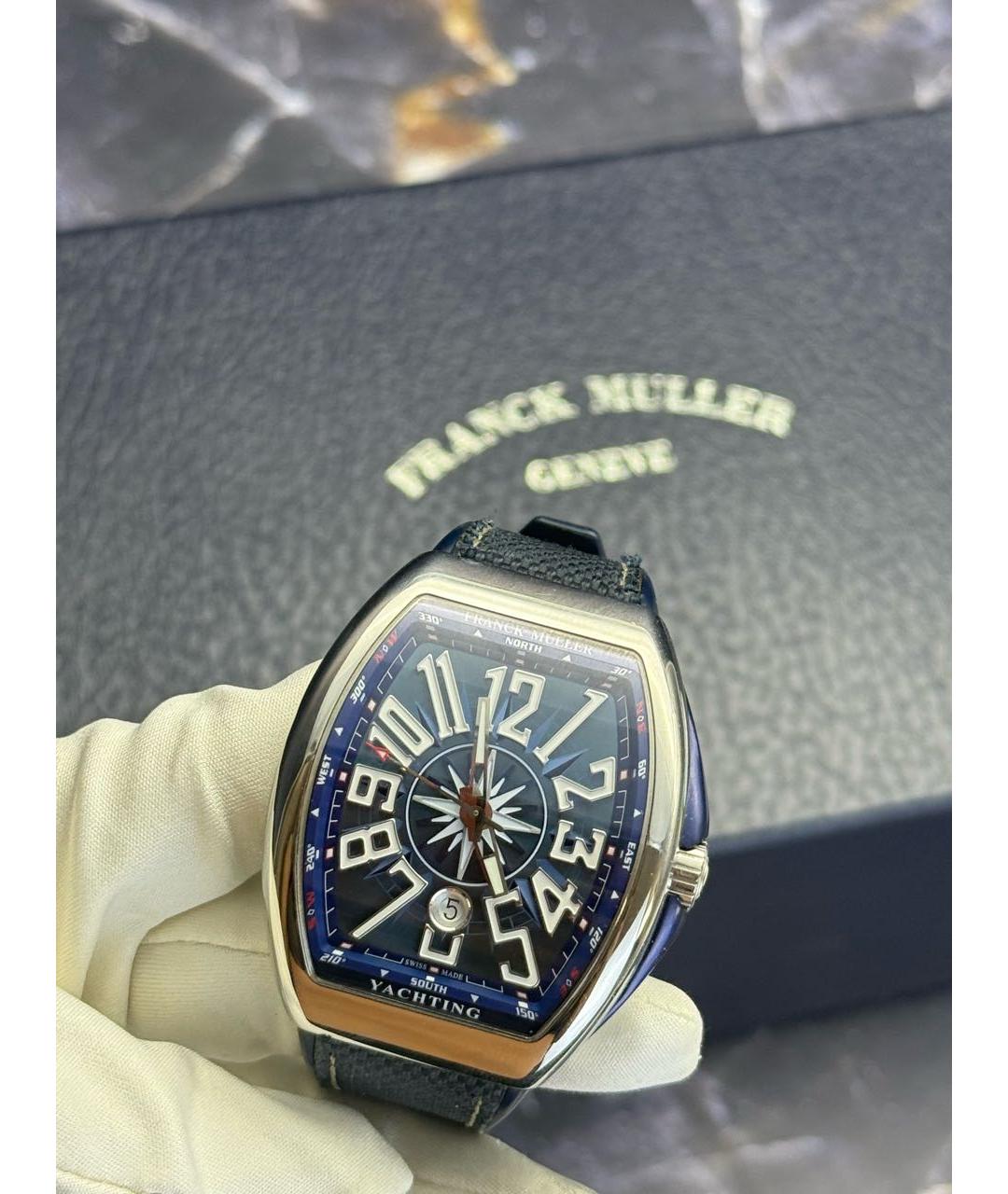 FRANCK MULLER Синие часы, фото 7