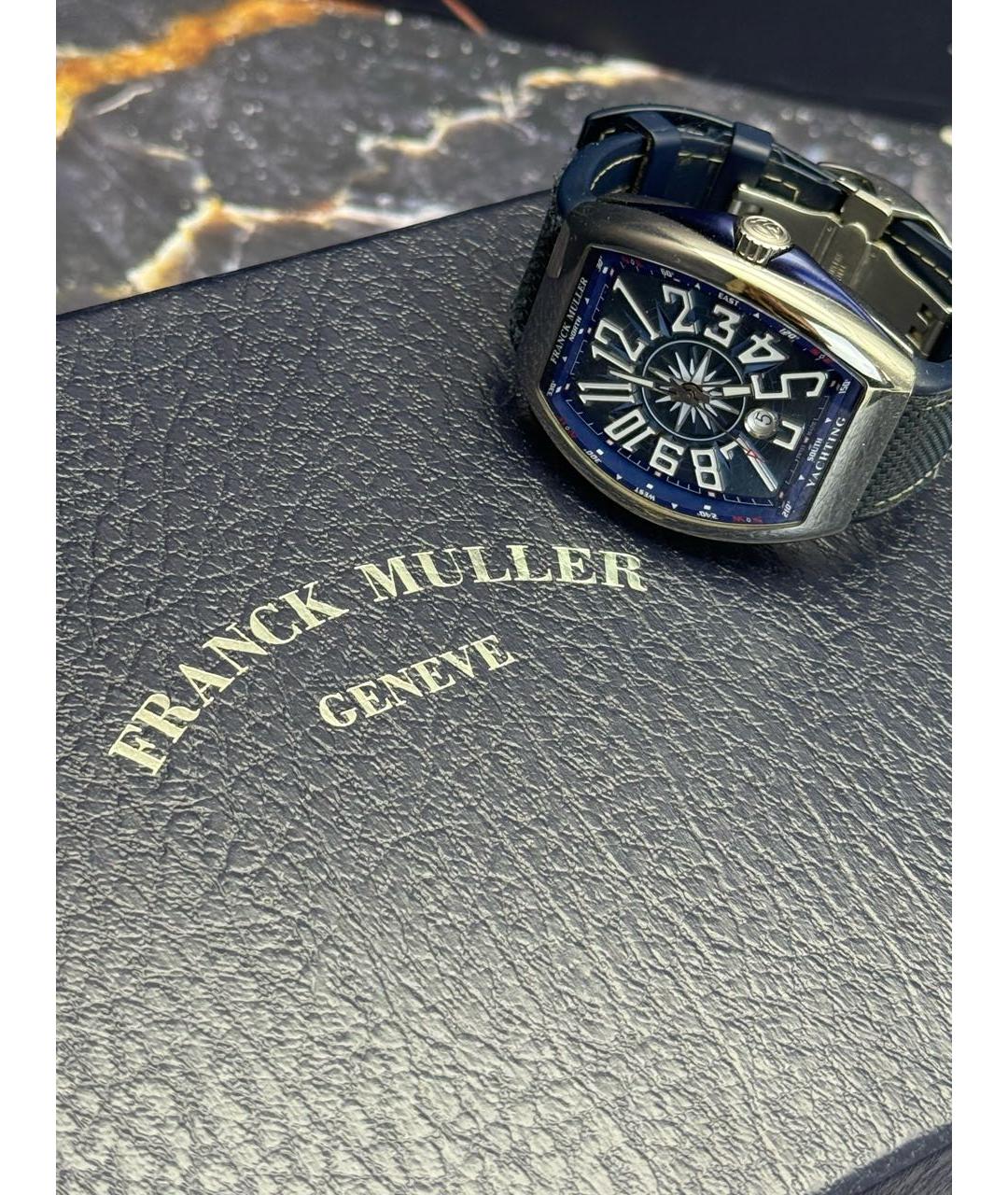 FRANCK MULLER Синие часы, фото 6