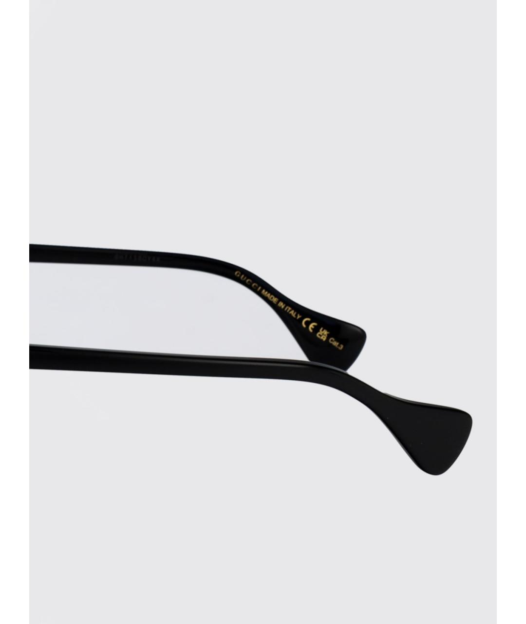 GUCCI Черные солнцезащитные очки, фото 3