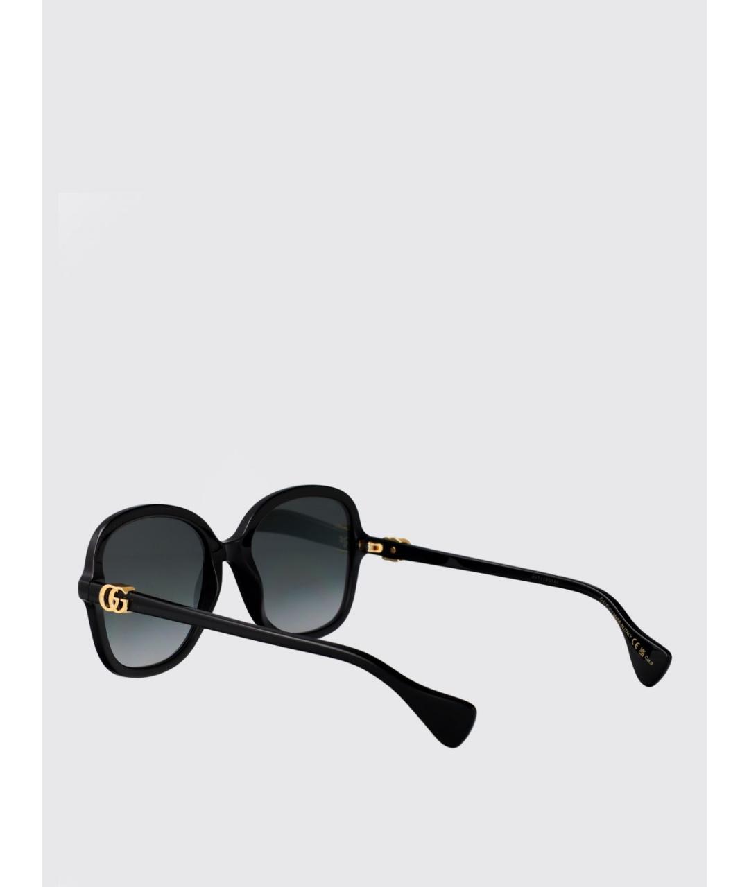 GUCCI Черные солнцезащитные очки, фото 4