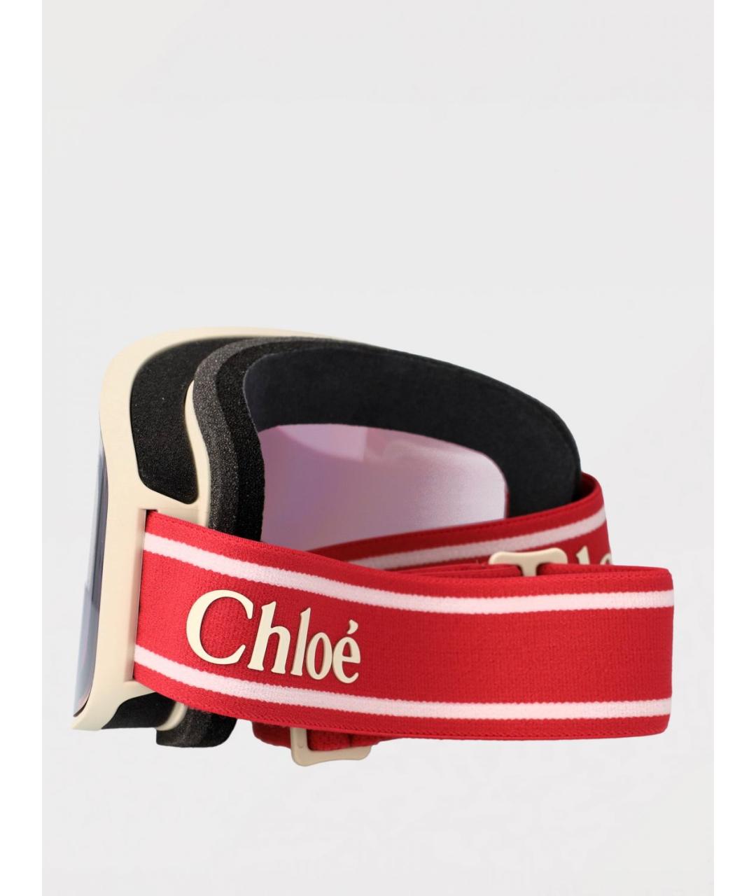 CHLOE Белые солнцезащитные очки, фото 4