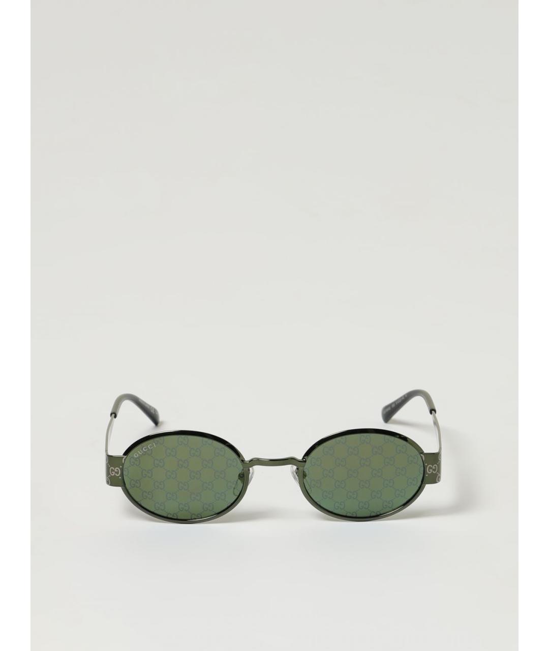 GUCCI Зеленые солнцезащитные очки, фото 2