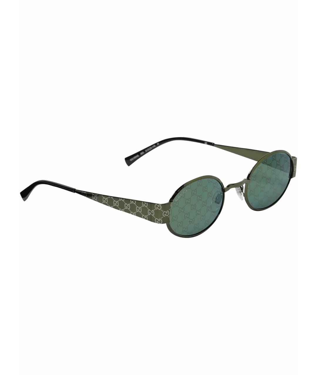 GUCCI Зеленые солнцезащитные очки, фото 1