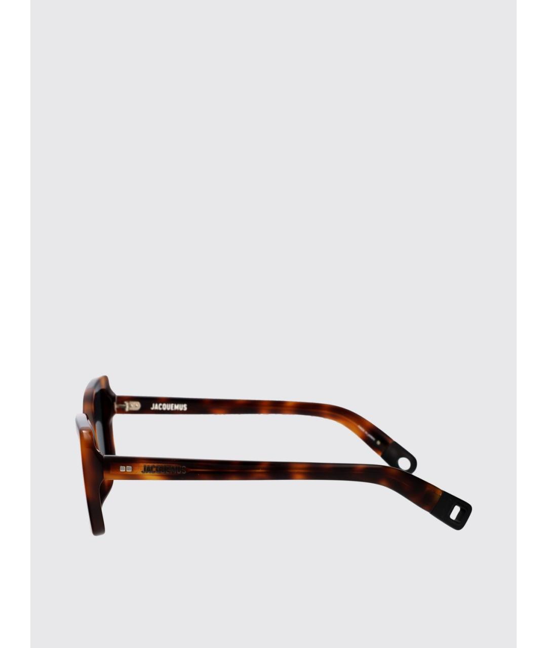 JACQUEMUS Коричневые солнцезащитные очки, фото 4