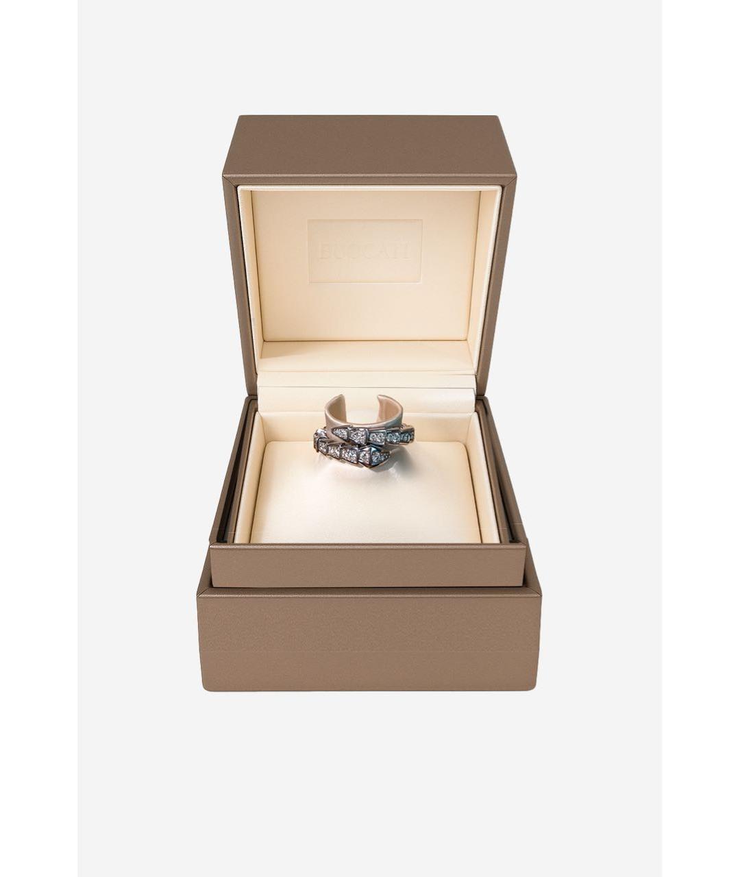 BVLGARI Кольцо из белого золота, фото 4