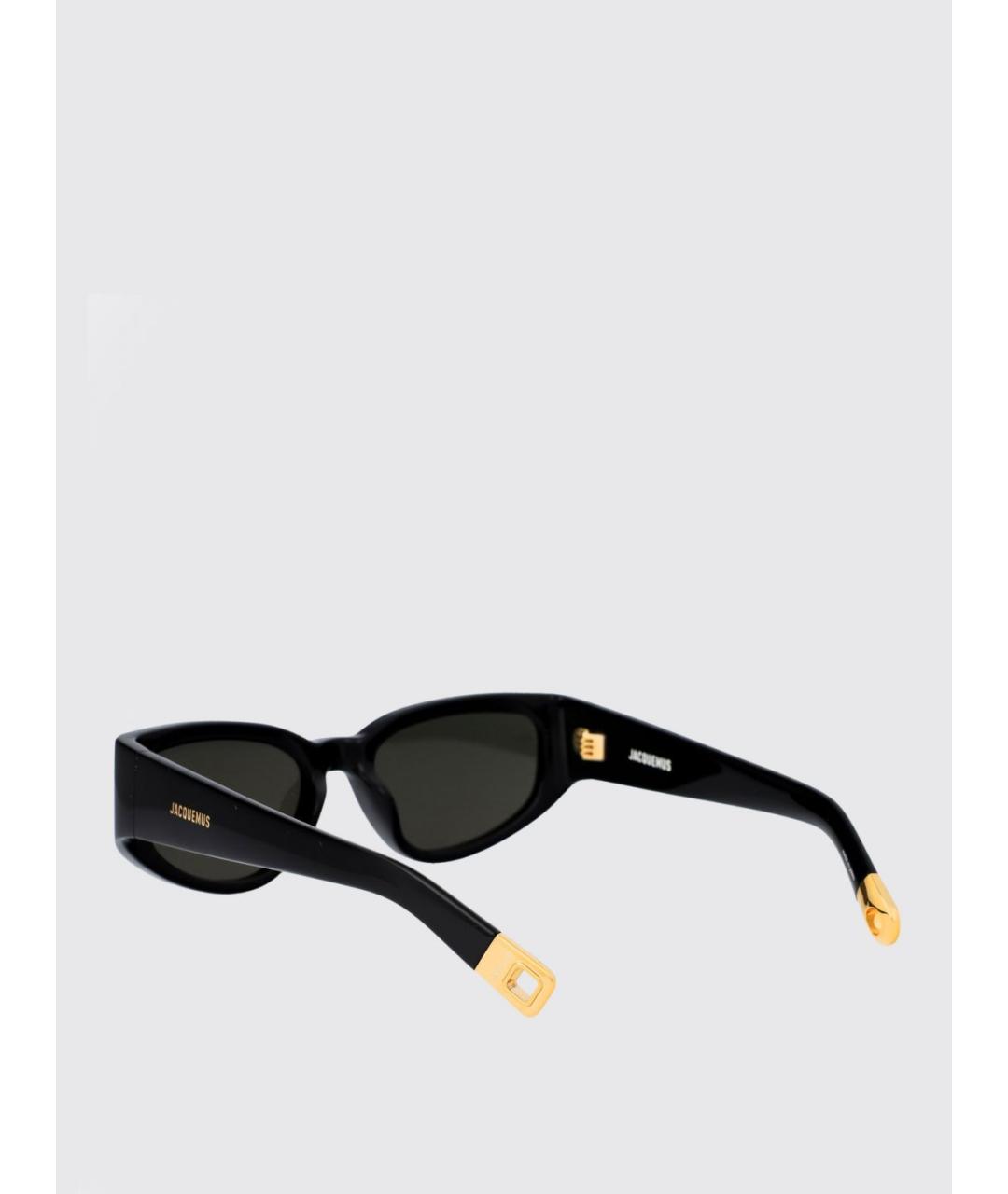 JACQUEMUS Черные солнцезащитные очки, фото 4
