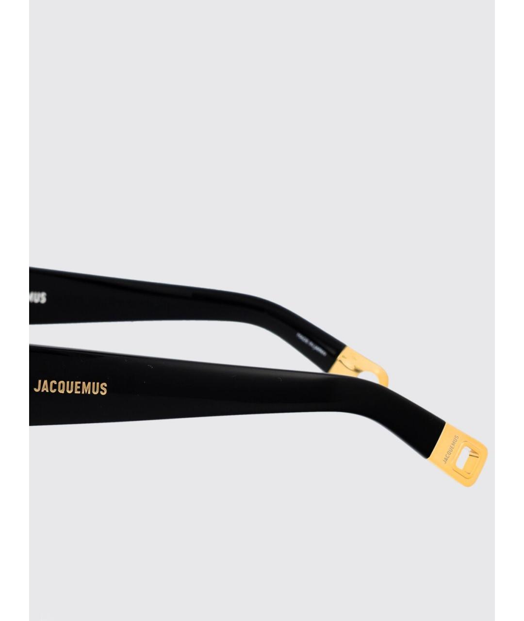 JACQUEMUS Черные солнцезащитные очки, фото 3