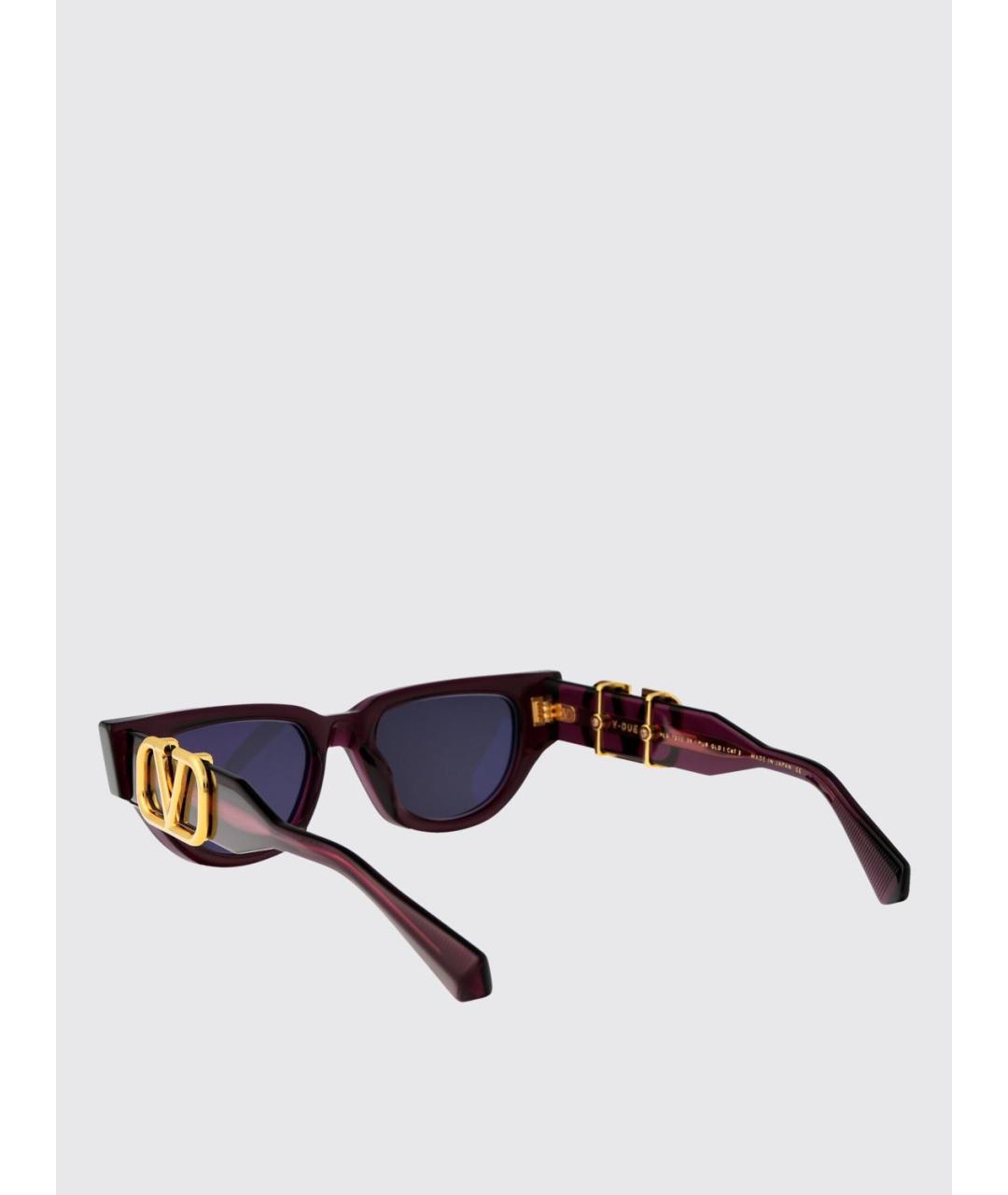 VALENTINO Фиолетовые солнцезащитные очки, фото 4