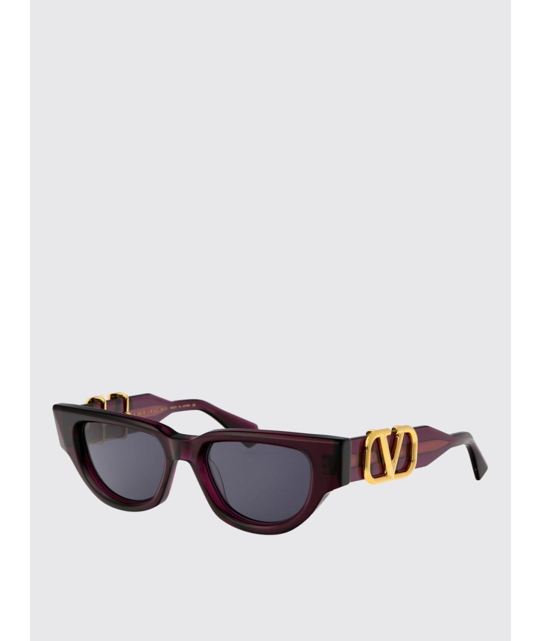 VALENTINO Фиолетовые солнцезащитные очки, фото 5