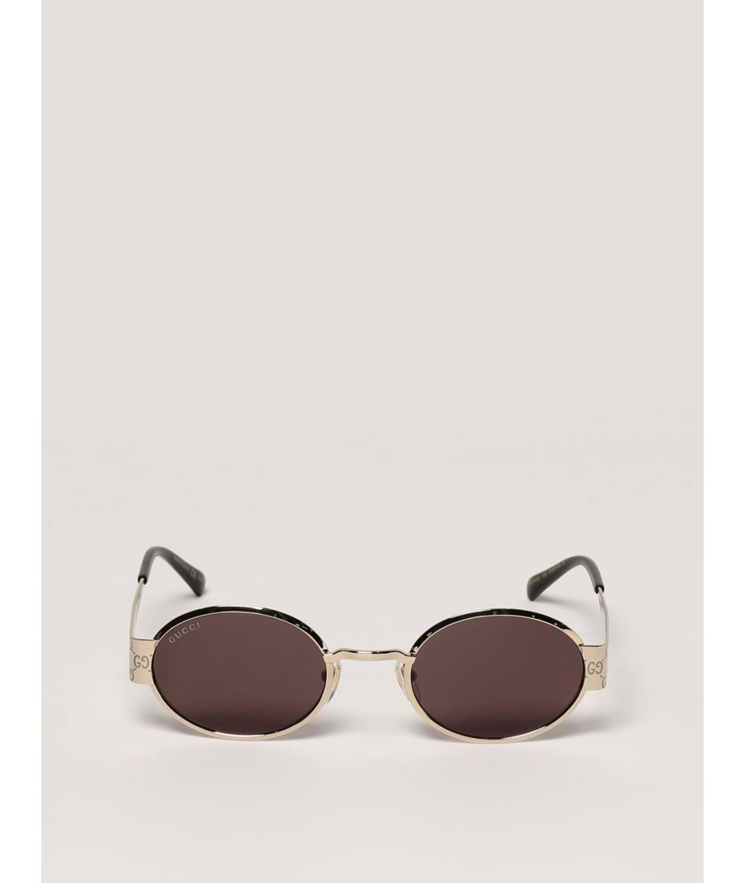 GUCCI Коричневые солнцезащитные очки, фото 3