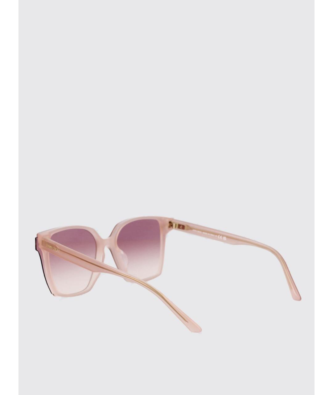 JIMMY CHOO Розовые солнцезащитные очки, фото 4