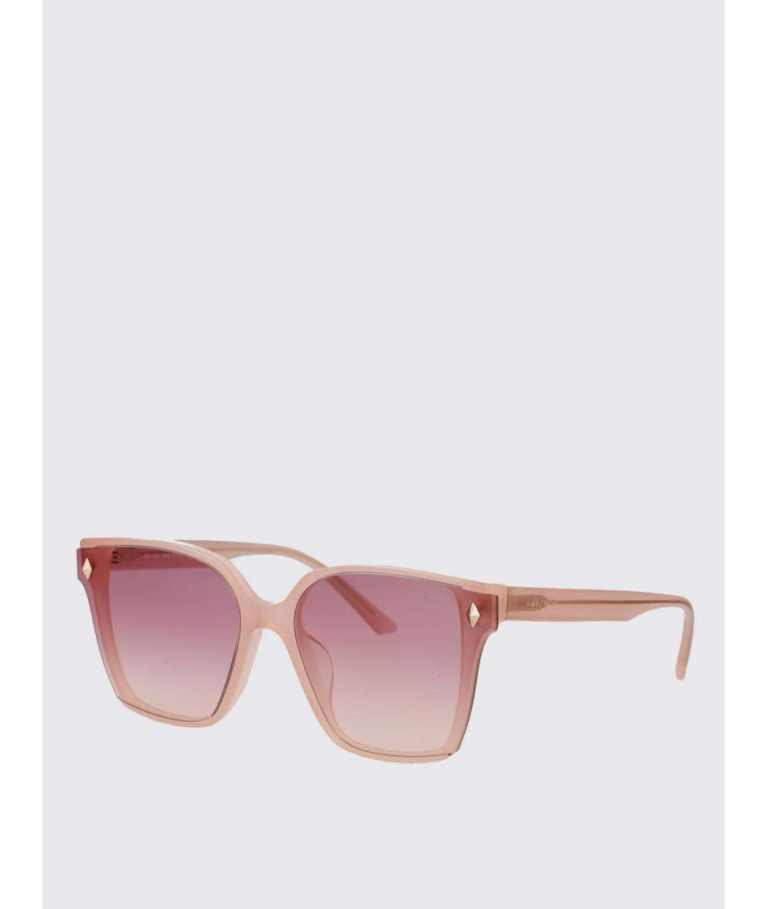 JIMMY CHOO Розовые солнцезащитные очки, фото 5