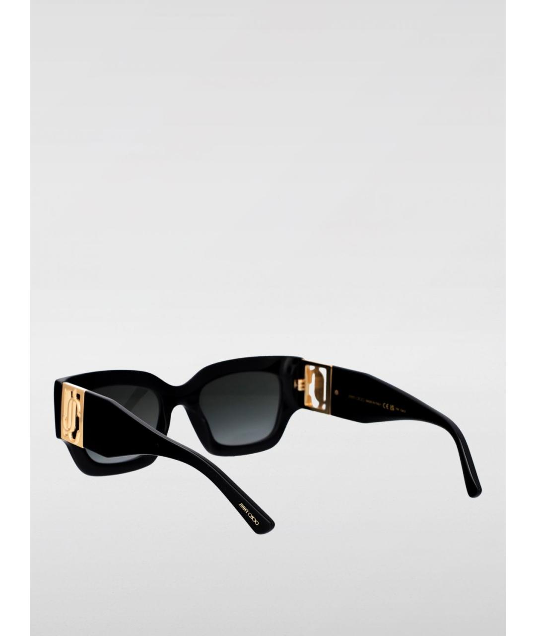 JIMMY CHOO Черные солнцезащитные очки, фото 4