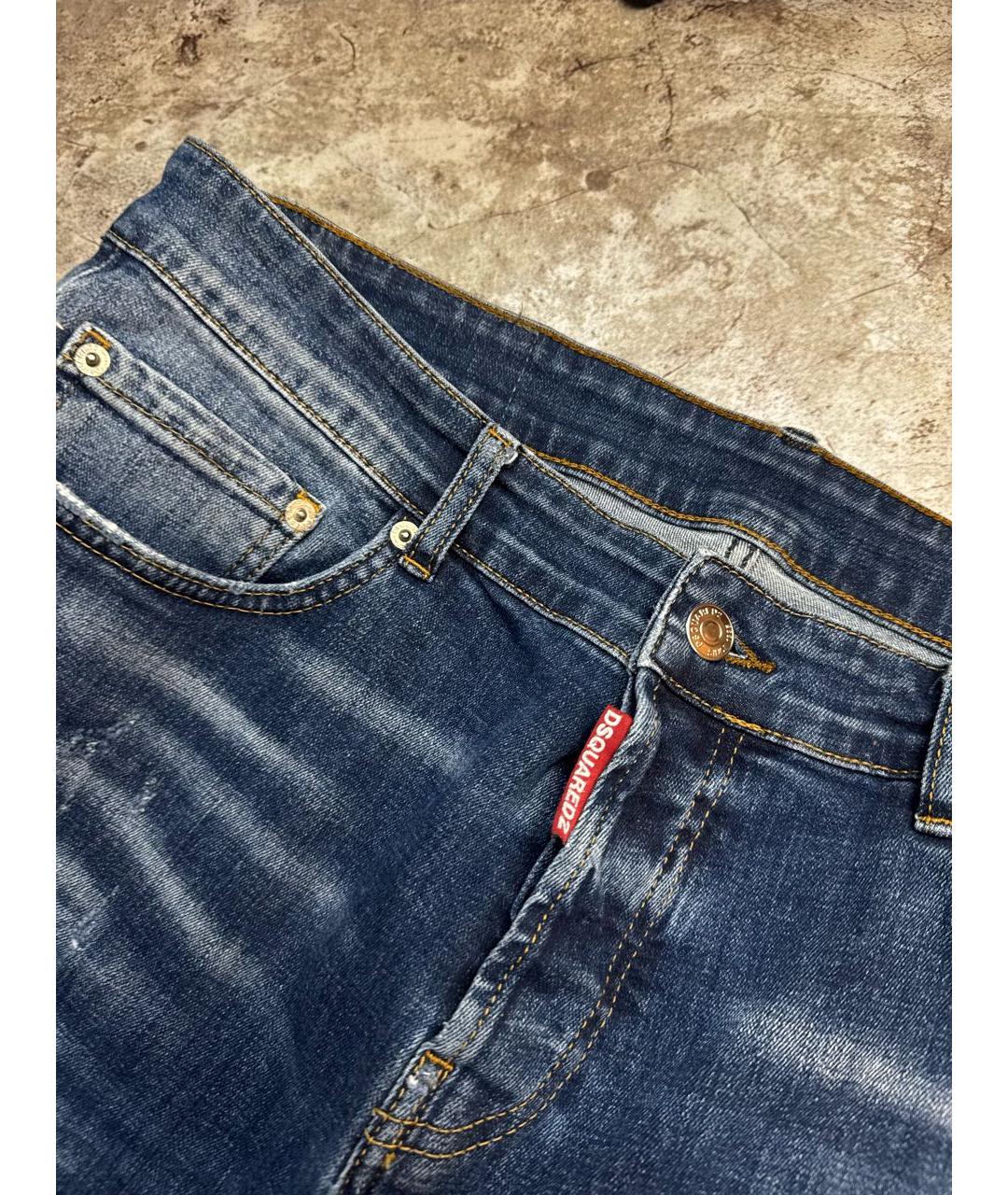 DSQUARED2 Синие джинсы, фото 2