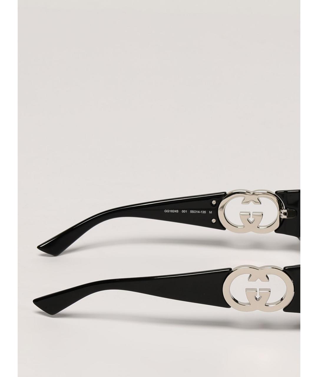 GUCCI Черные солнцезащитные очки, фото 4