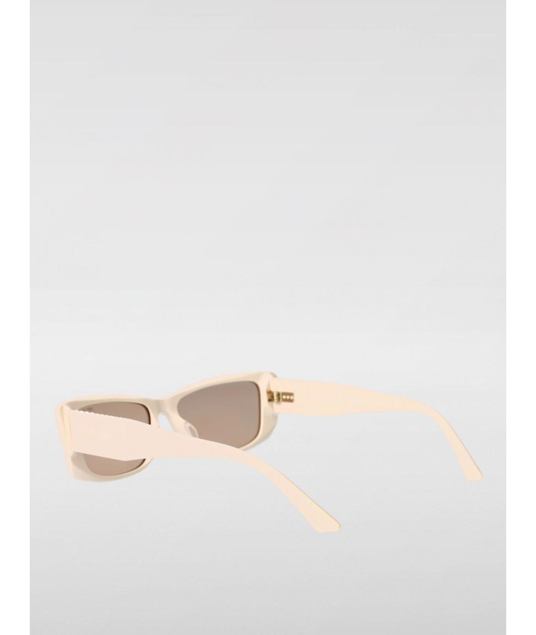 JIMMY CHOO Белые солнцезащитные очки, фото 4