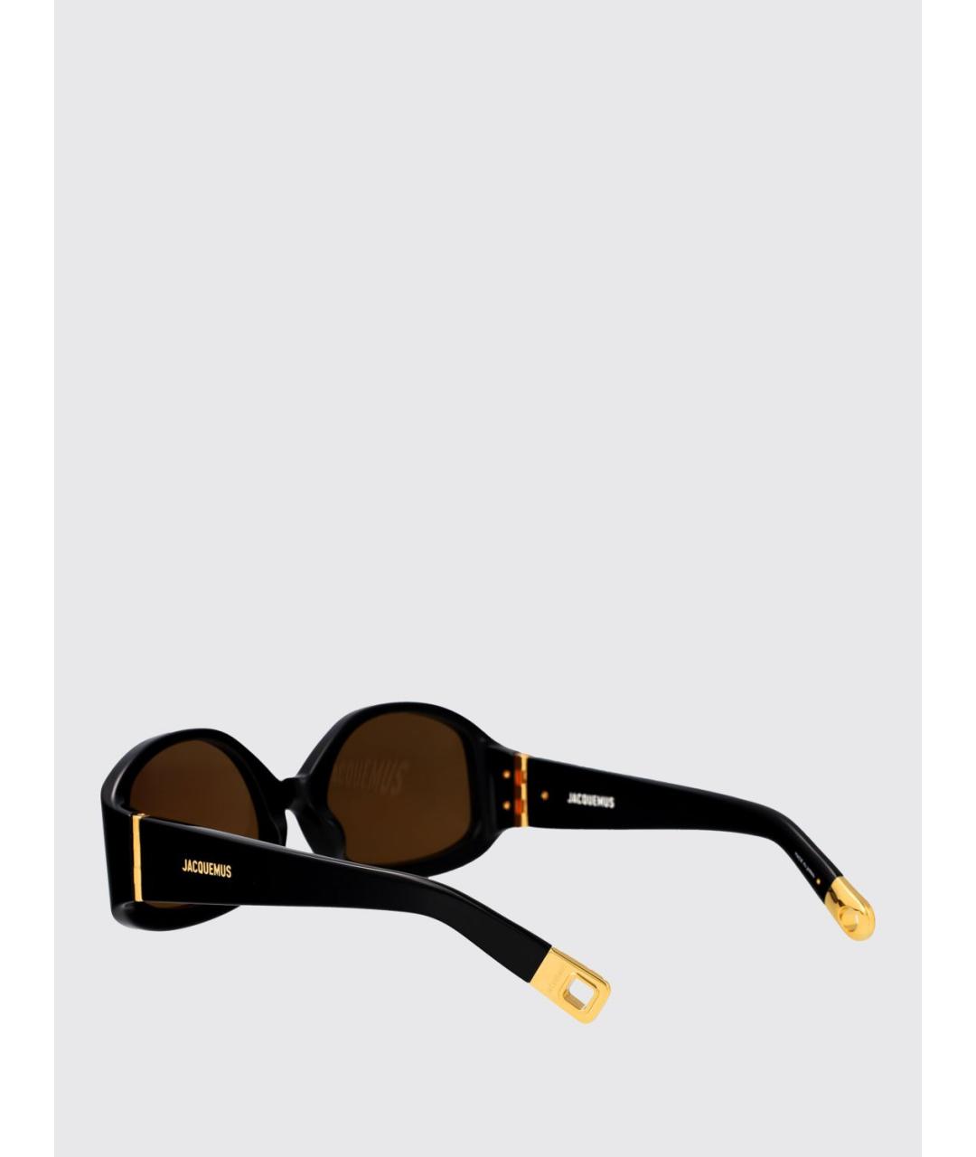 JACQUEMUS Черные солнцезащитные очки, фото 3