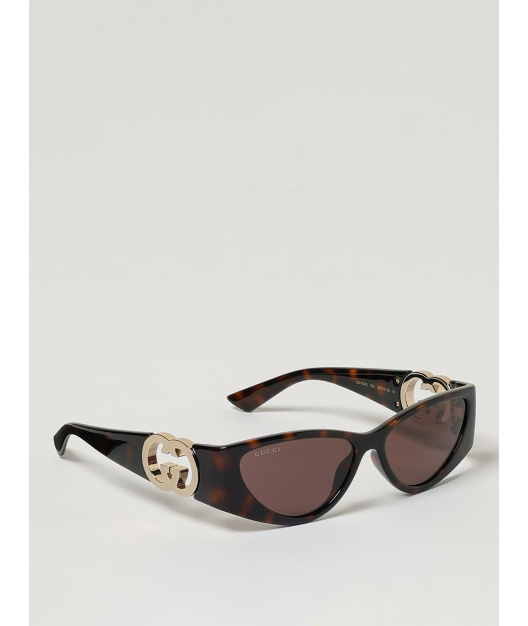 GUCCI Бежевые солнцезащитные очки, фото 5